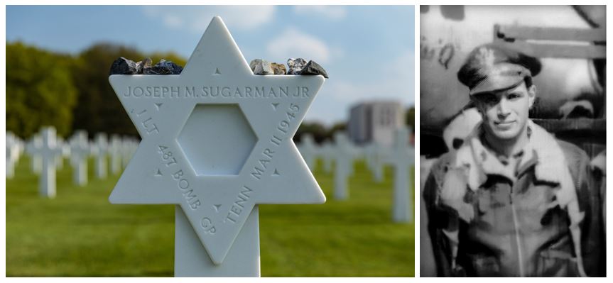 1st Lt. Joseph M. Sugarman, Jr. is buried at Ardennes American Cemetery