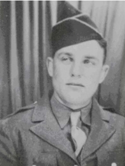 photo of Robert Bartlett in his service uniform