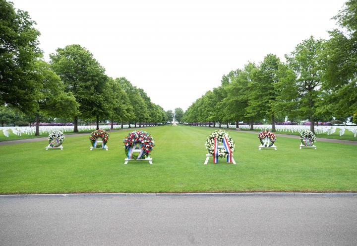 Memorial Day 2020: Netherlands American Cemetery wreaths