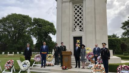 Memorial Day 2020 Official Party at Flanders Field American Cemetery