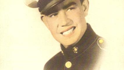 Photograph of U.S. Marine Corps Reserve Cpl. Jack S. Brown, 