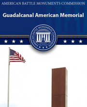 Guadalcanal American Memorial brochure