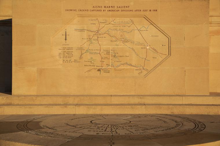 Chateau-Thierry American Monument: Operations Map