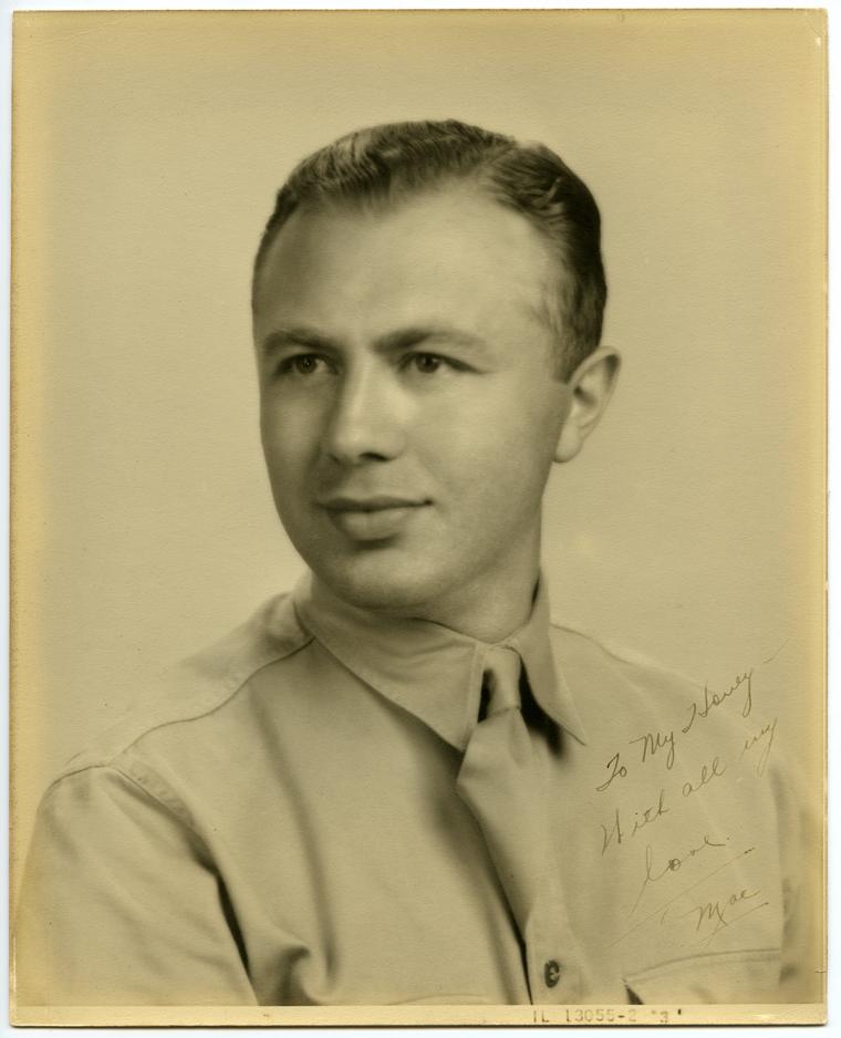 SSgt. Max Chotin in uniform in an undated photo. 