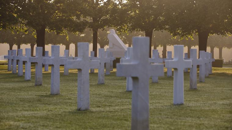 Headstones at St. Mihiel American Cemetery